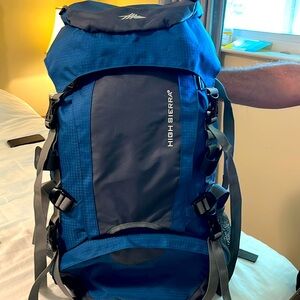 High Sierra Explorer 55 Top Load Hiking Framed Backpack